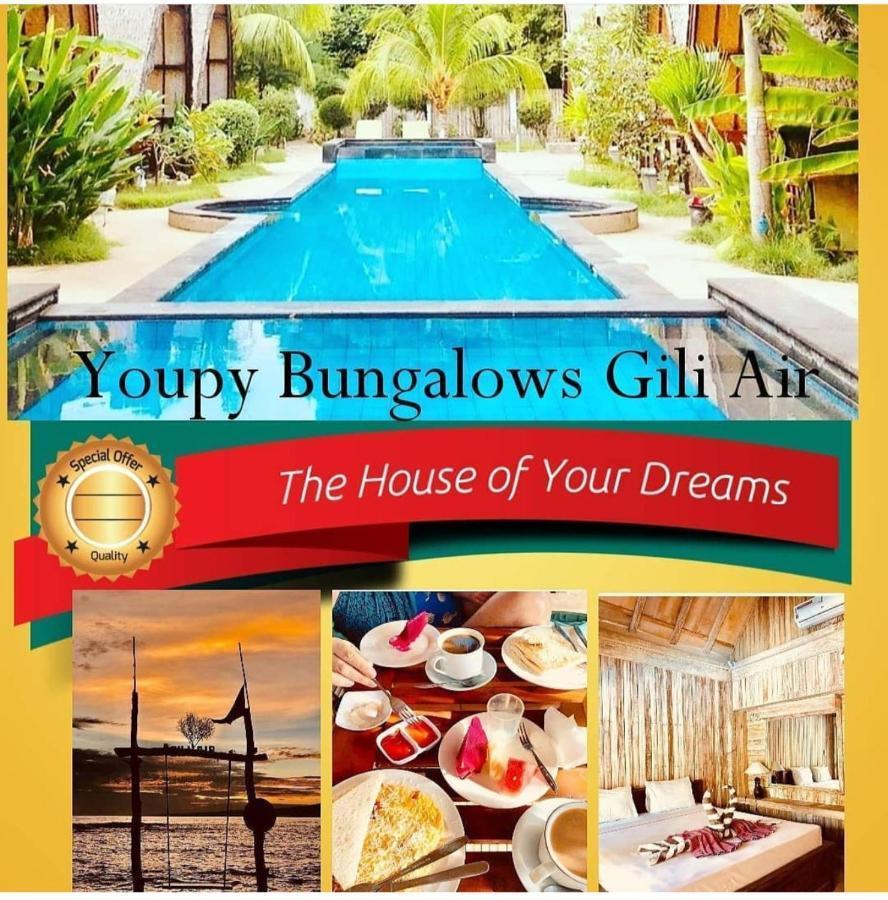 Youpy Bungalows Gili Air Luaran gambar