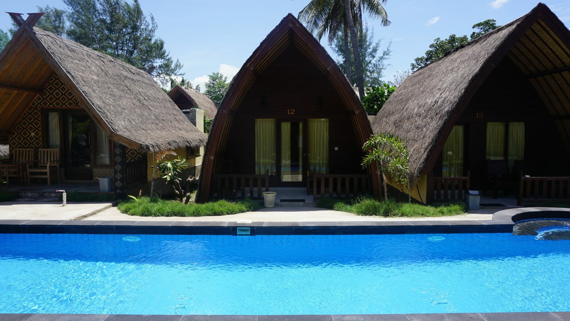 Youpy Bungalows Gili Air Luaran gambar